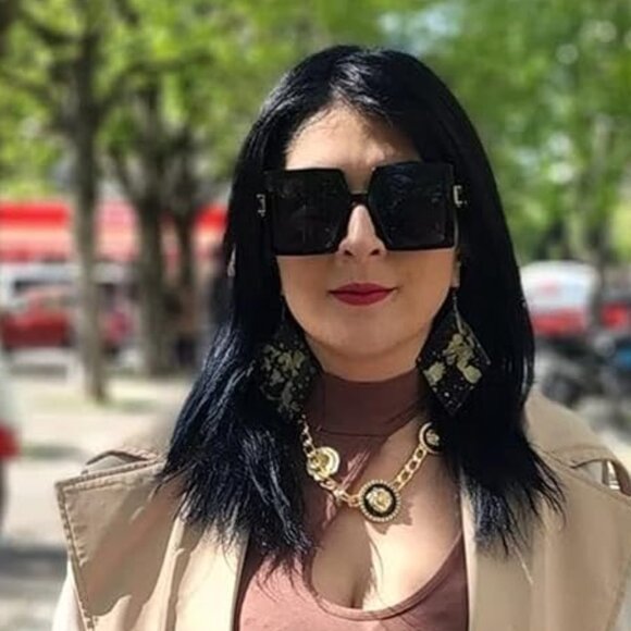 Women Square Fashion Big Large Sunglasses